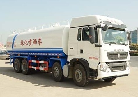 工程灑水車國(guó)六標(biāo)準(zhǔn)的價(jià)格_重汽豪沃前四后八20噸工程灑水車