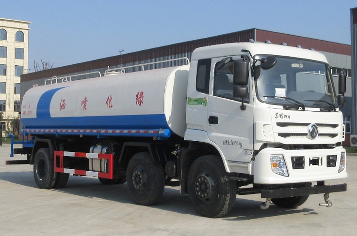 工程灑水車(chē)廠家_20噸東風(fēng)特商小三軸工程灑水車(chē)