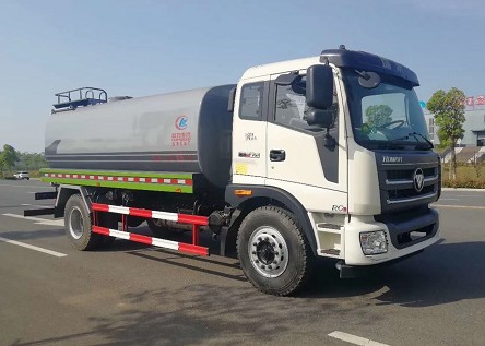 15噸灑水車大概多少錢_福田瑞沃15噸綠化灑水車廠家價(jià)格