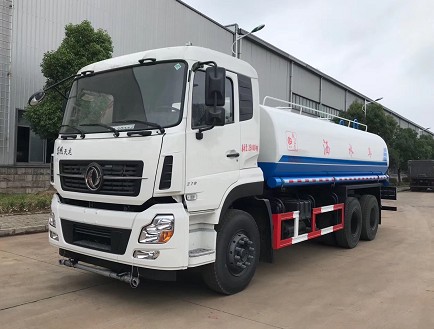 20方灑水車(chē)是多少?lài)峗東風(fēng)天龍后雙橋20方綠化灑水車(chē)