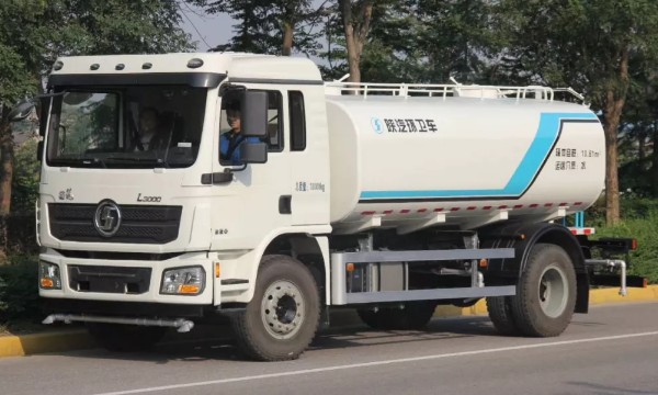 12噸灑水車多少錢一臺(tái)_國(guó)六13方陜汽德龍L3000綠化灑水車