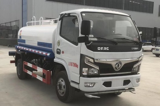 二手灑水車5噸的價(jià)格_國(guó)六5方東風(fēng)福瑞卡綠化灑水車廠家價(jià)格