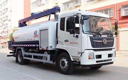 多功能灑水車價(jià)錢多少錢_國六東風(fēng)天錦鐵路抑塵車