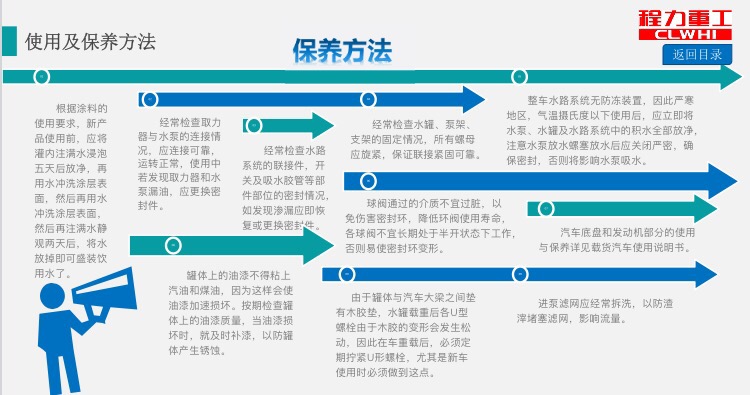 程力重工灑水車保養(yǎng)方法 程力重工灑水車保養(yǎng)方法